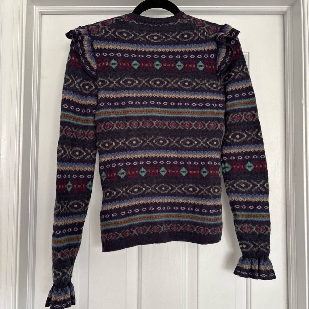 Ralph Lauren fair isle sweater 💜 - Picture 4 of 7